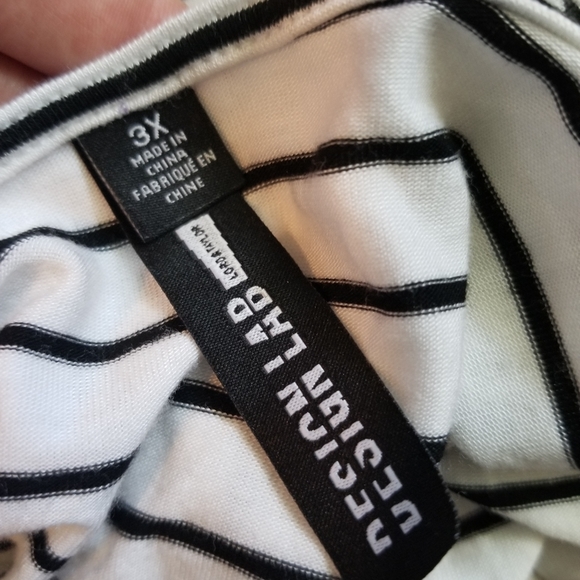 3X Striped Top Brand New - Picture 4 of 4